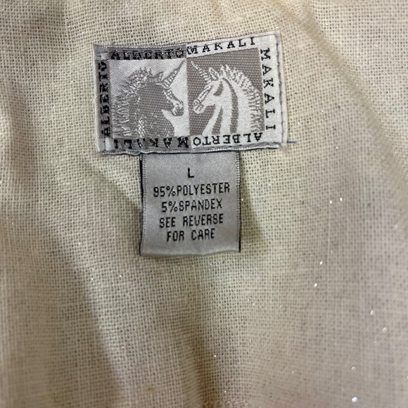 Roberta Makali Animal Print Zip Front Jacket Size Large - Picture 6 of 6